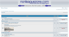 Desktop Screenshot of nonleaguezone.com